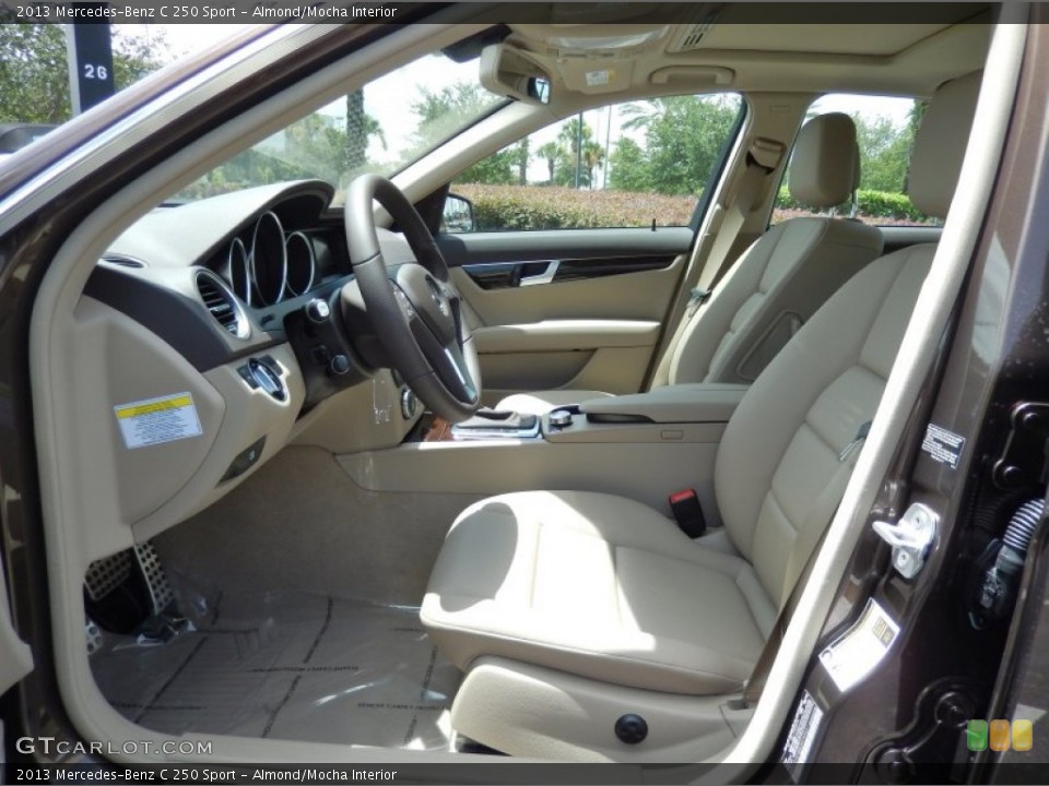 Almond/Mocha Interior Photo for the 2013 Mercedes-Benz C 250 Sport #84065420