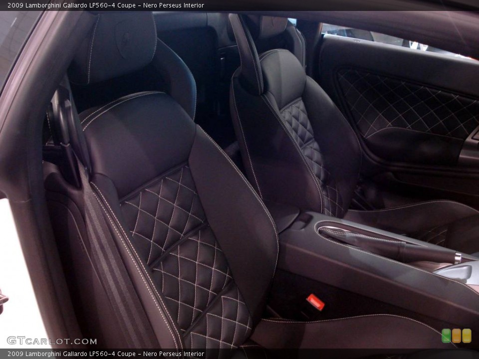Nero Perseus Interior Photo for the 2009 Lamborghini Gallardo LP560-4 Coupe #840655