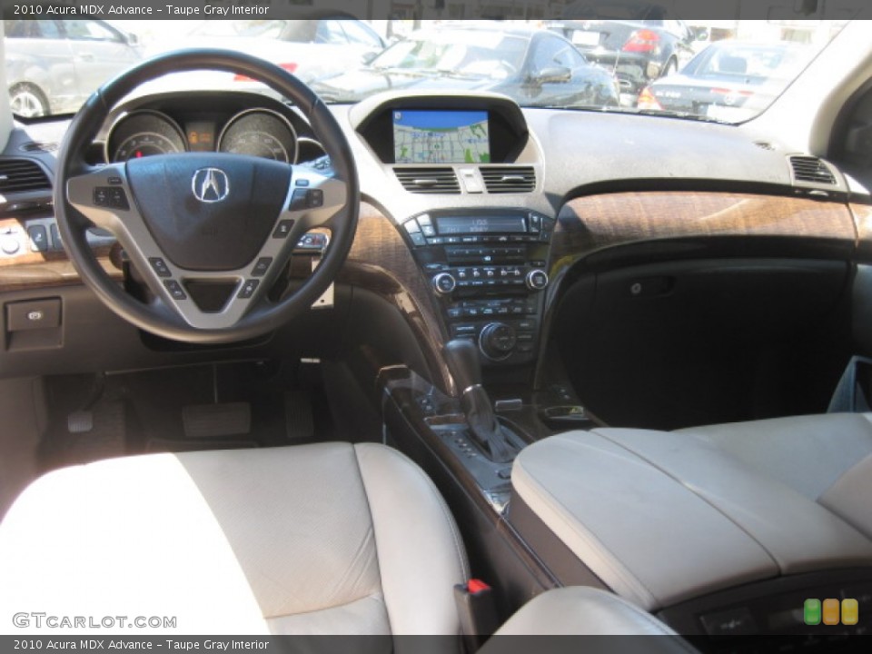 Taupe Gray Interior Prime Interior for the 2010 Acura MDX Advance #84065876
