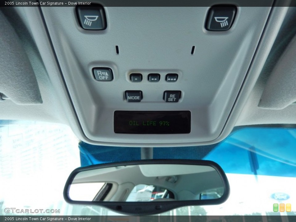Dove Interior Controls for the 2005 Lincoln Town Car Signature #84066968