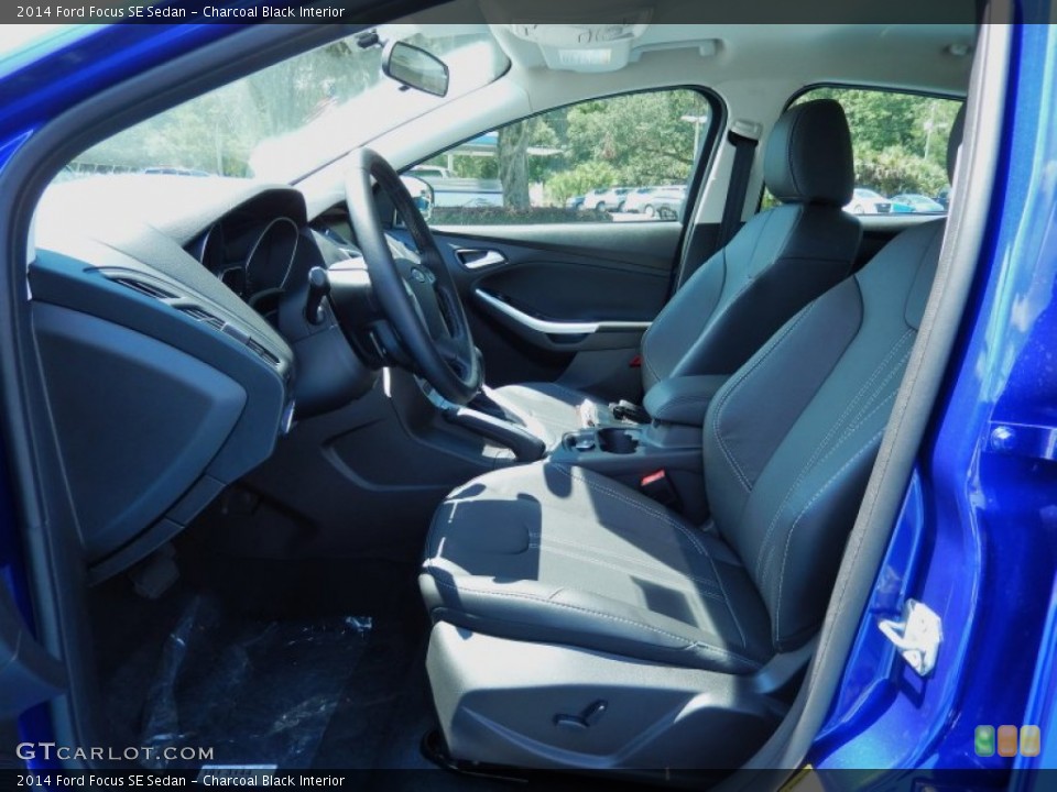 Charcoal Black Interior Front Seat for the 2014 Ford Focus SE Sedan #84067982