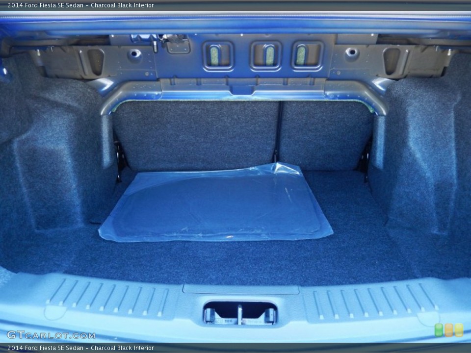 Charcoal Black Interior Trunk for the 2014 Ford Fiesta SE Sedan #84068285