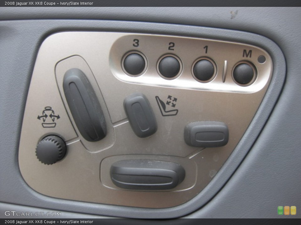 Ivory/Slate Interior Controls for the 2008 Jaguar XK XK8 Coupe #84068819