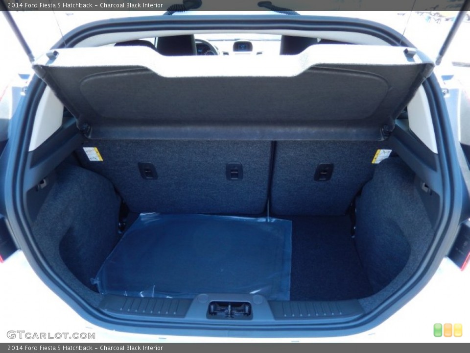 Charcoal Black Interior Trunk for the 2014 Ford Fiesta S Hatchback #84068933