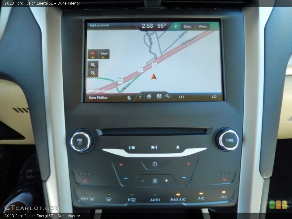 Dune Interior Navigation for the 2013 Ford Fusion Energi SE #84071954