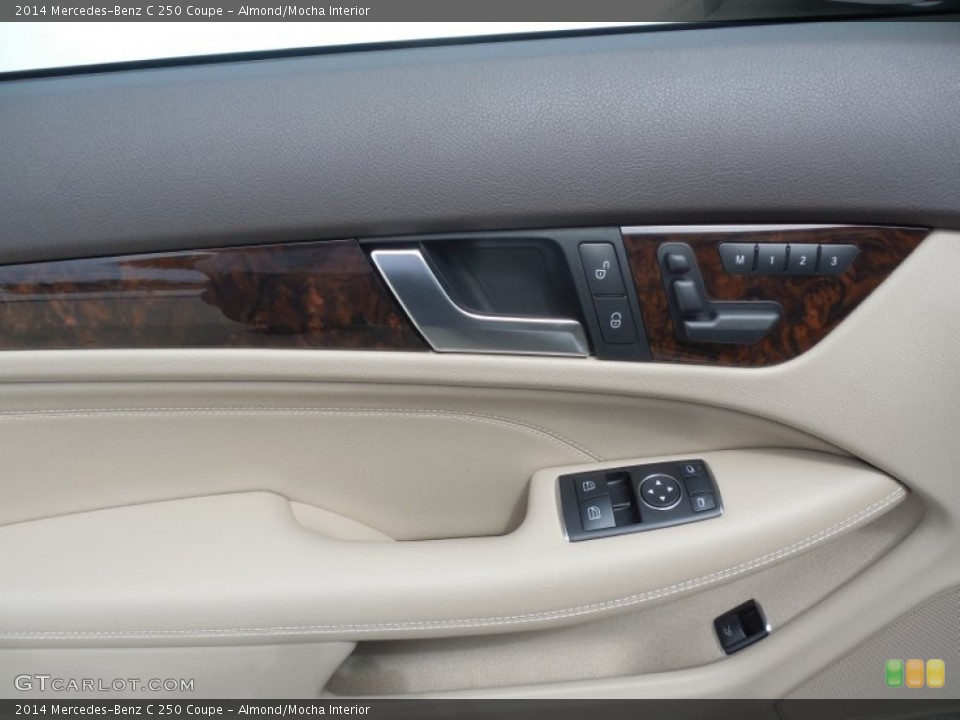 Almond/Mocha Interior Door Panel for the 2014 Mercedes-Benz C 250 Coupe #84072305