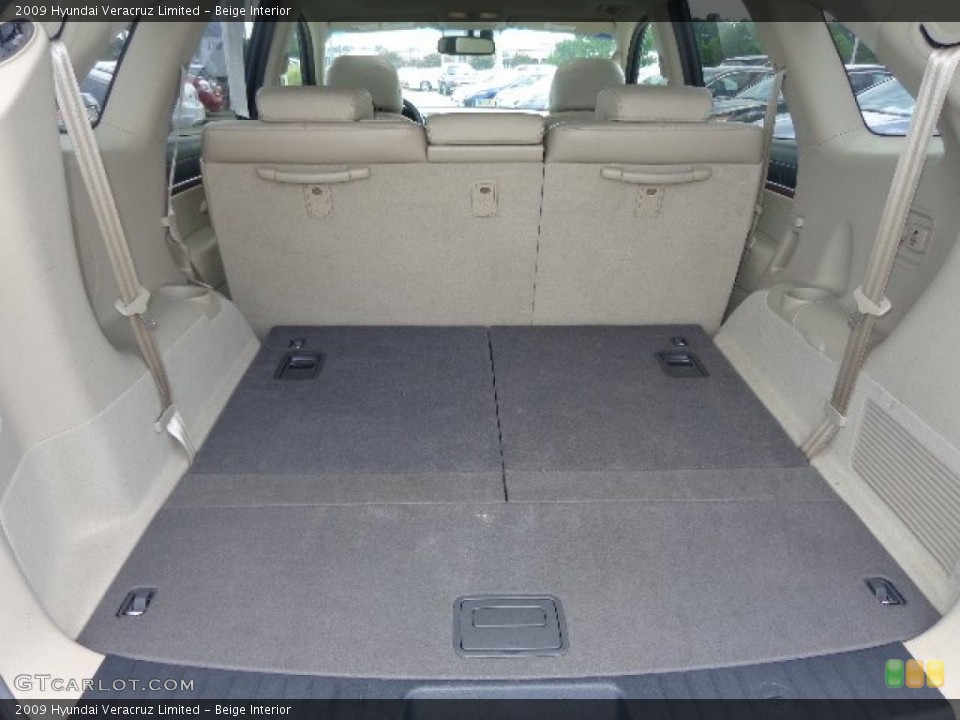 Beige Interior Trunk for the 2009 Hyundai Veracruz Limited #84074537