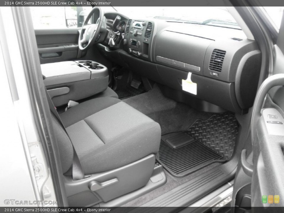 Ebony Interior Dashboard for the 2014 GMC Sierra 2500HD SLE Crew Cab 4x4 #84076371