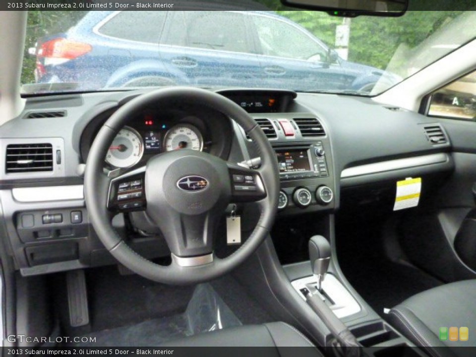Black Interior Dashboard for the 2013 Subaru Impreza 2.0i Limited 5 Door #84076508