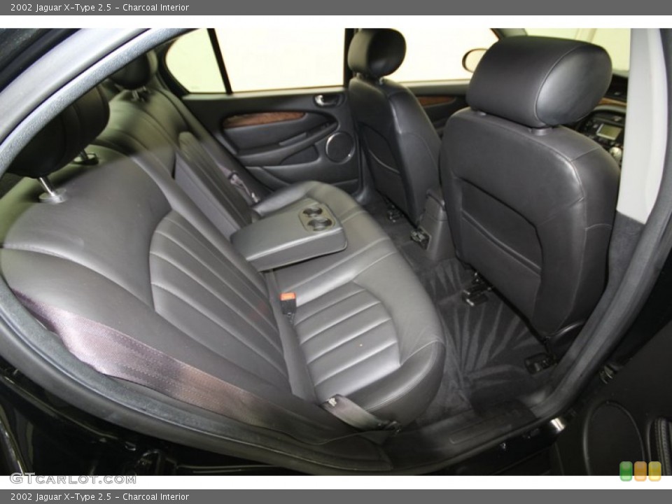 Charcoal Interior Rear Seat for the 2002 Jaguar X-Type 2.5 #84076919