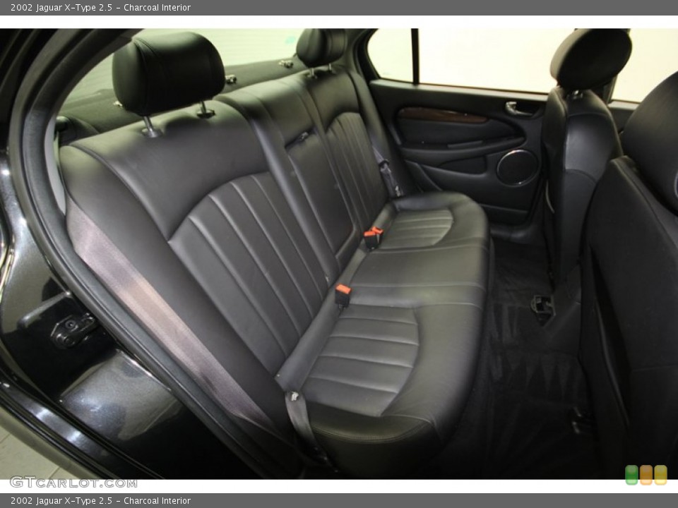 Charcoal Interior Rear Seat for the 2002 Jaguar X-Type 2.5 #84076965