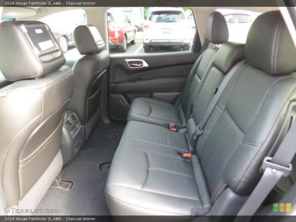 Charcoal Interior Rear Seat for the 2014 Nissan Pathfinder SL AWD #84078930