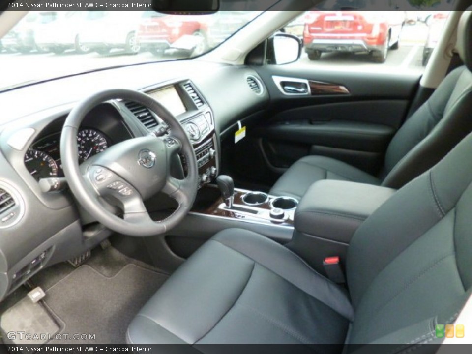 Charcoal Interior Prime Interior for the 2014 Nissan Pathfinder SL AWD #84078962