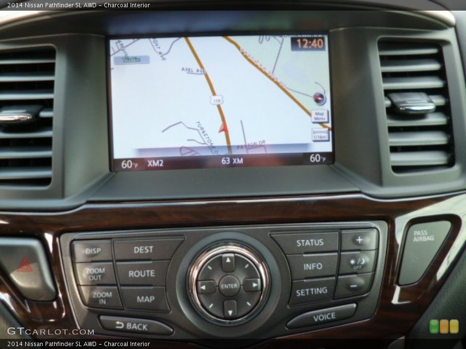 Charcoal Interior Navigation for the 2014 Nissan Pathfinder SL AWD #84079001