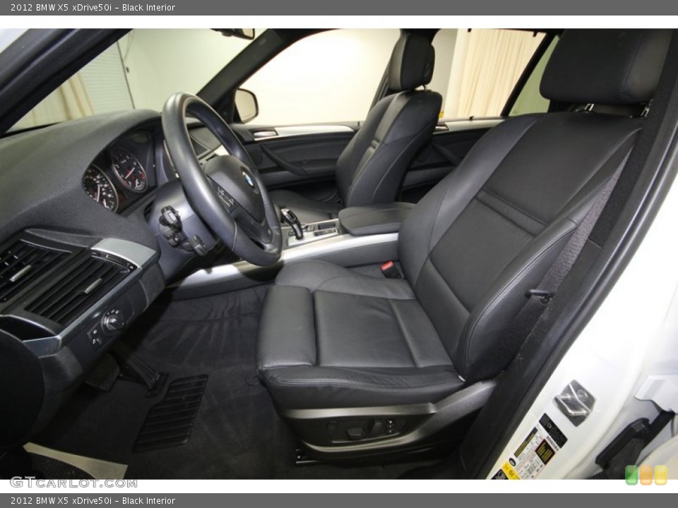 Black Interior Photo for the 2012 BMW X5 xDrive50i #84079235