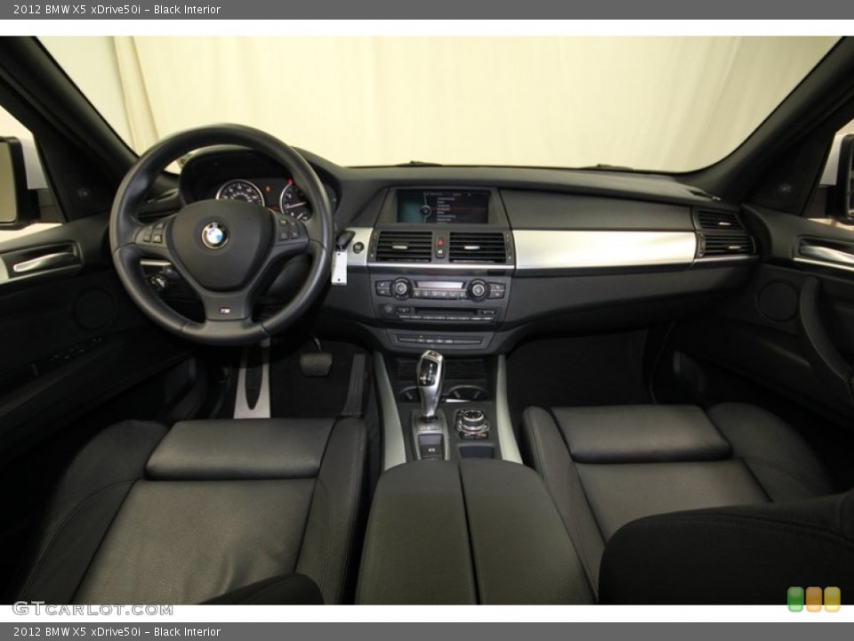 Black Interior Dashboard for the 2012 BMW X5 xDrive50i #84079253