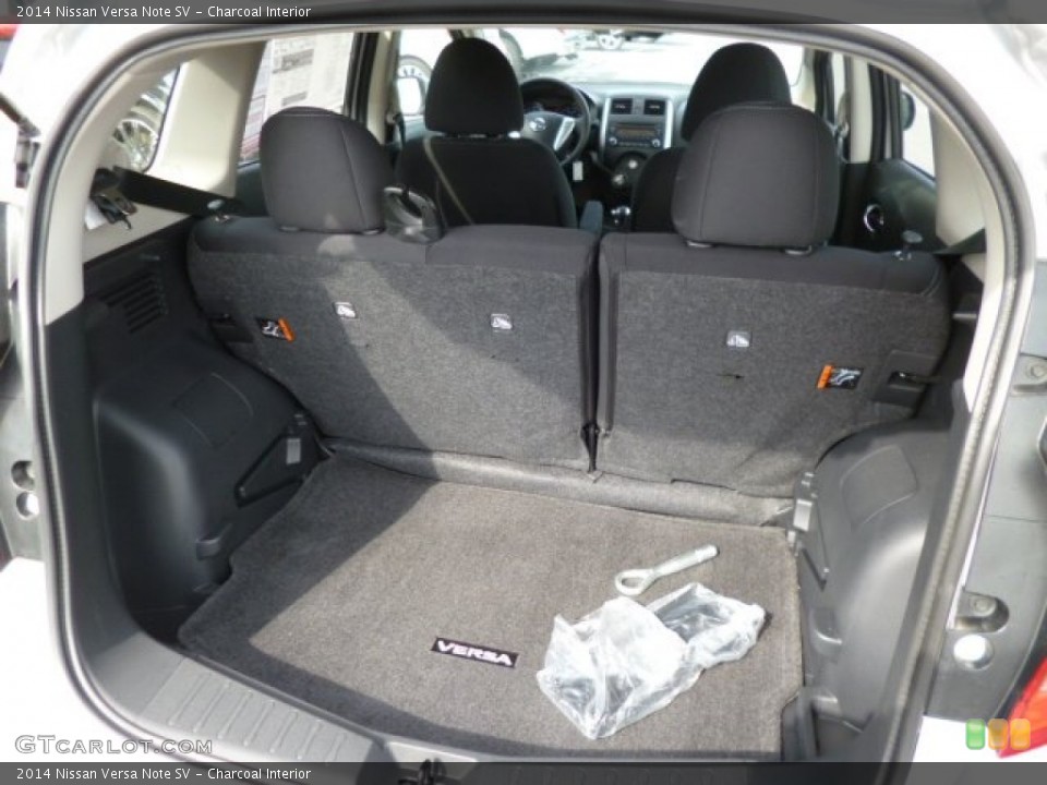 Charcoal Interior Trunk for the 2014 Nissan Versa Note SV #84079262