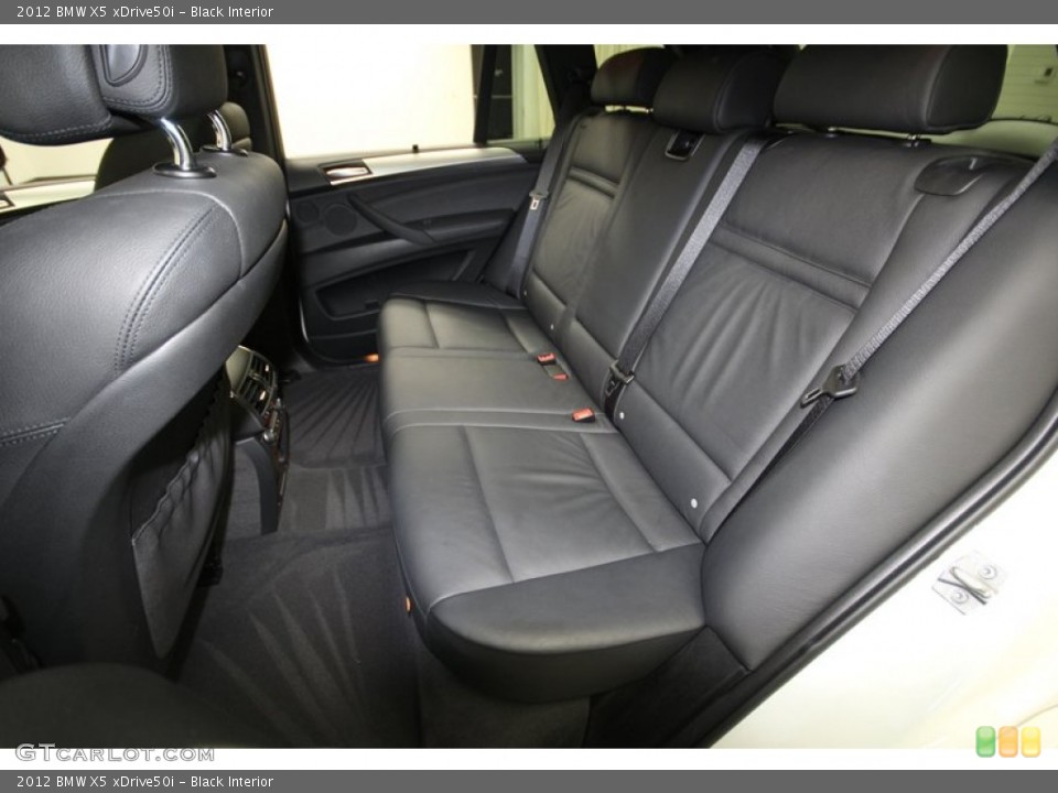 Black Interior Rear Seat for the 2012 BMW X5 xDrive50i #84079400