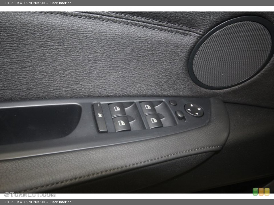 Black Interior Controls for the 2012 BMW X5 xDrive50i #84079442