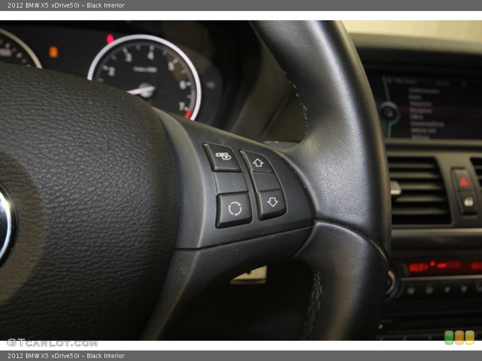 Black Interior Controls for the 2012 BMW X5 xDrive50i #84079639
