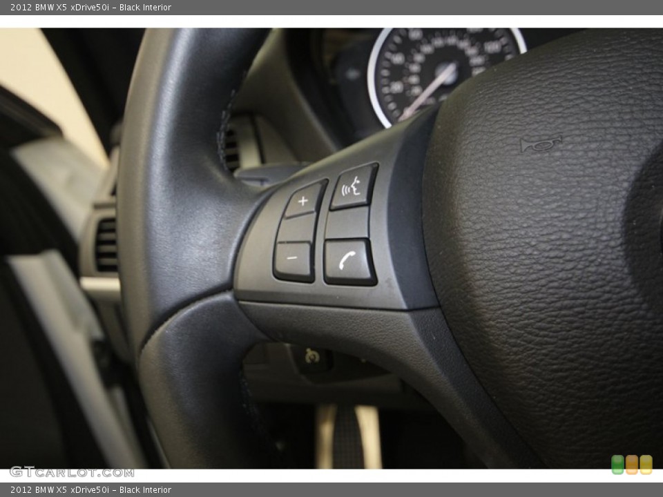 Black Interior Controls for the 2012 BMW X5 xDrive50i #84079658