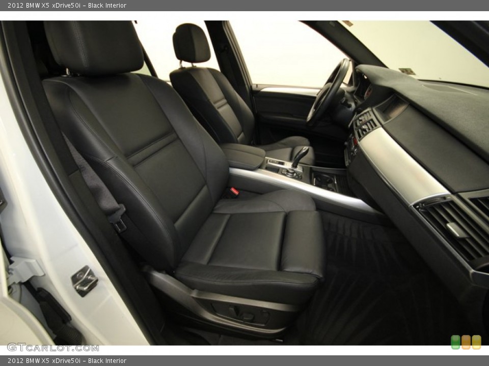 Black Interior Front Seat for the 2012 BMW X5 xDrive50i #84079973