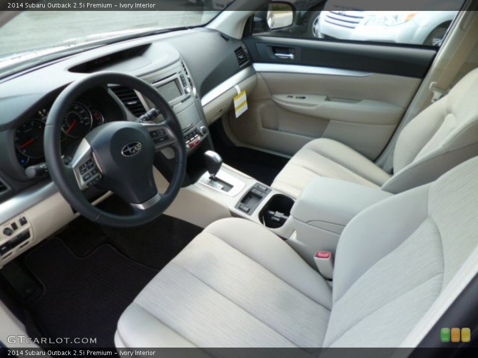Ivory Interior Photo for the 2014 Subaru Outback 2.5i Premium #84081473
