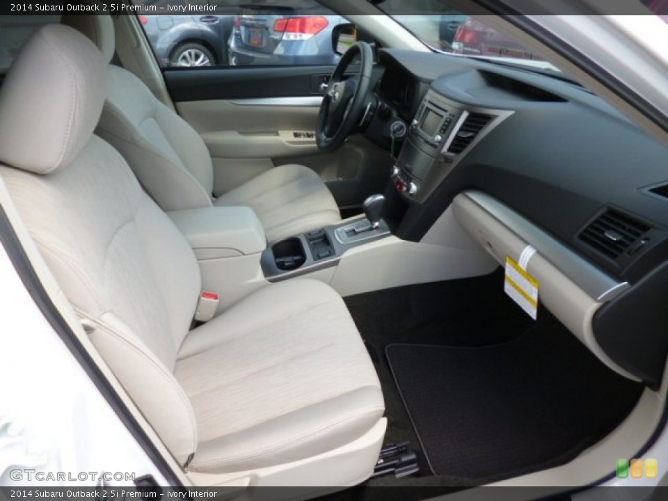 Ivory Interior Photo for the 2014 Subaru Outback 2.5i Premium #84082058
