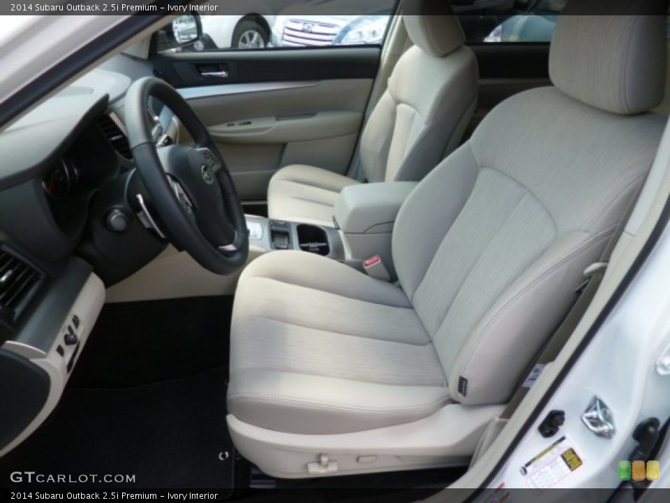 Ivory Interior Photo for the 2014 Subaru Outback 2.5i Premium #84082160