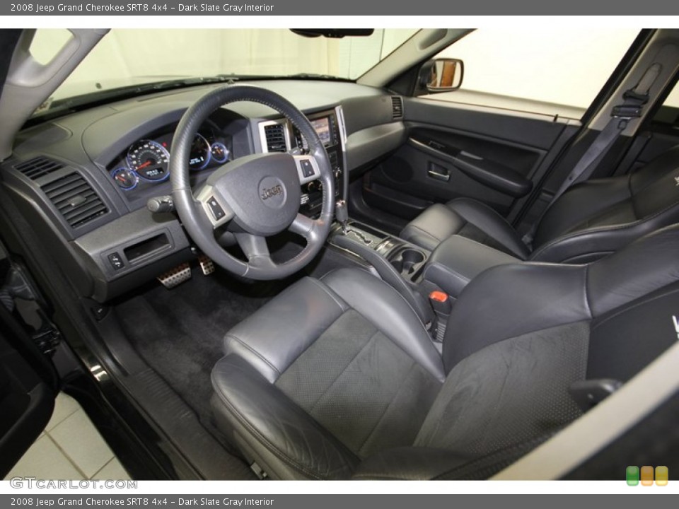 Dark Slate Gray Interior Photo for the 2008 Jeep Grand Cherokee SRT8 4x4 #84083297