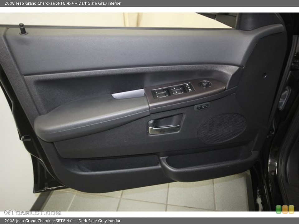 Dark Slate Gray Interior Door Panel for the 2008 Jeep Grand Cherokee SRT8 4x4 #84083330