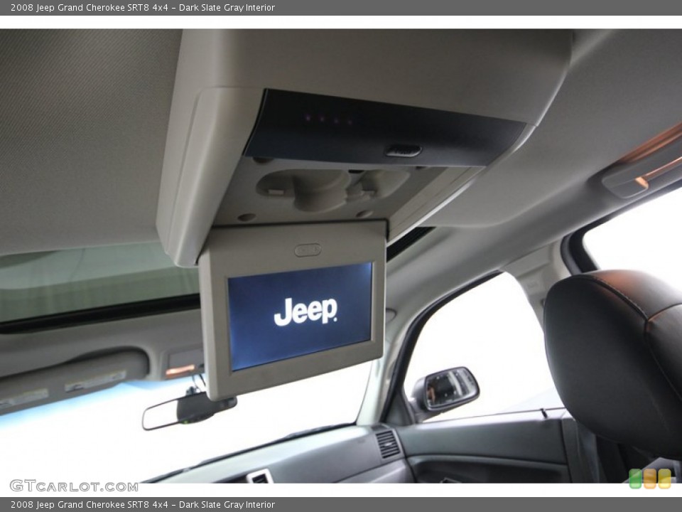 Dark Slate Gray Interior Entertainment System for the 2008 Jeep Grand Cherokee SRT8 4x4 #84083588