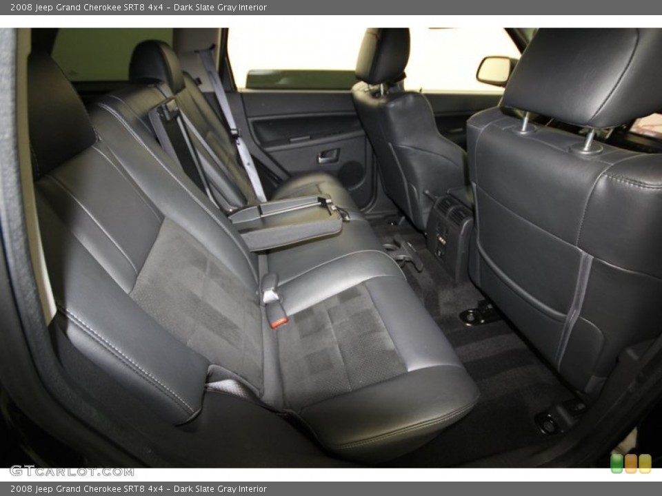 Dark Slate Gray Interior Rear Seat for the 2008 Jeep Grand Cherokee SRT8 4x4 #84083639