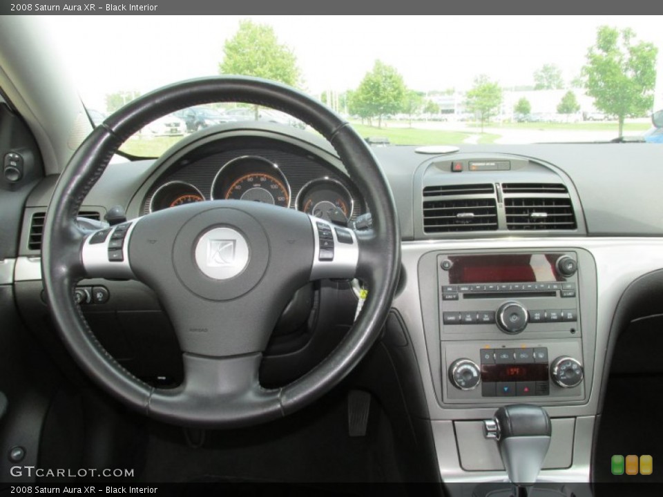 Black Interior Dashboard for the 2008 Saturn Aura XR #84083830