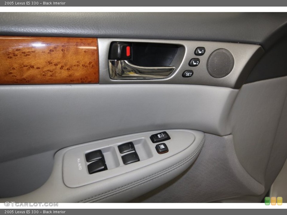Black Interior Controls for the 2005 Lexus ES 330 #84084665