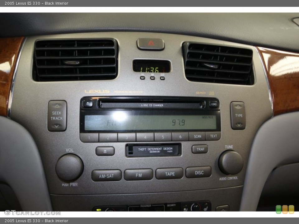Black Interior Audio System for the 2005 Lexus ES 330 #84084731