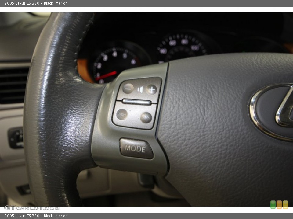 Black Interior Controls for the 2005 Lexus ES 330 #84084797
