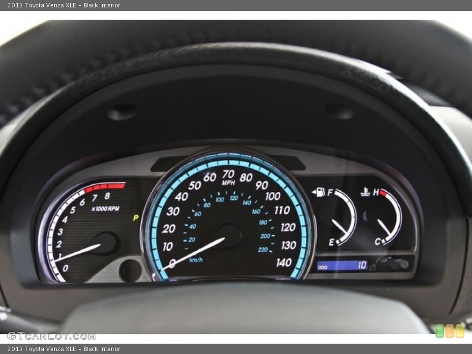Black Interior Gauges for the 2013 Toyota Venza XLE #84094583