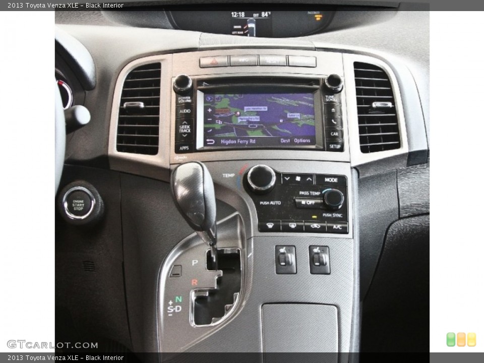 Black Interior Controls for the 2013 Toyota Venza XLE #84094606