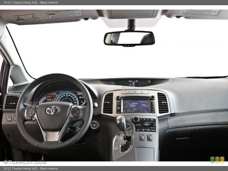 Black Interior Dashboard for the 2013 Toyota Venza XLE #84094629