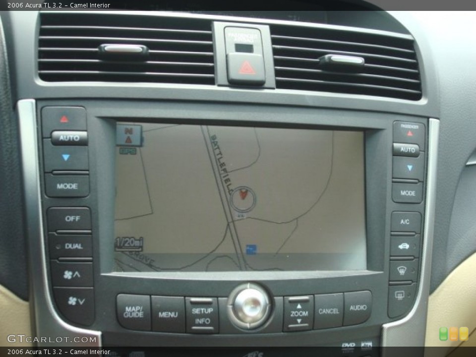Camel Interior Navigation for the 2006 Acura TL 3.2 #84096497