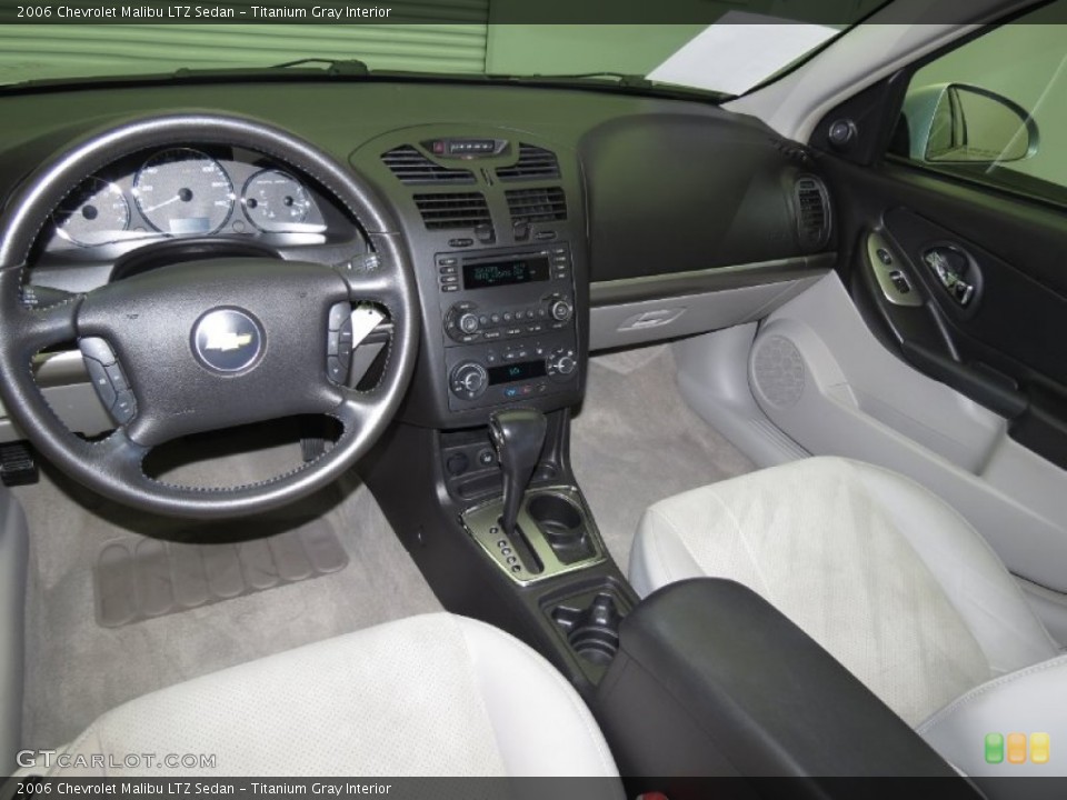 Titanium Gray Interior Prime Interior for the 2006 Chevrolet Malibu LTZ Sedan #84097865