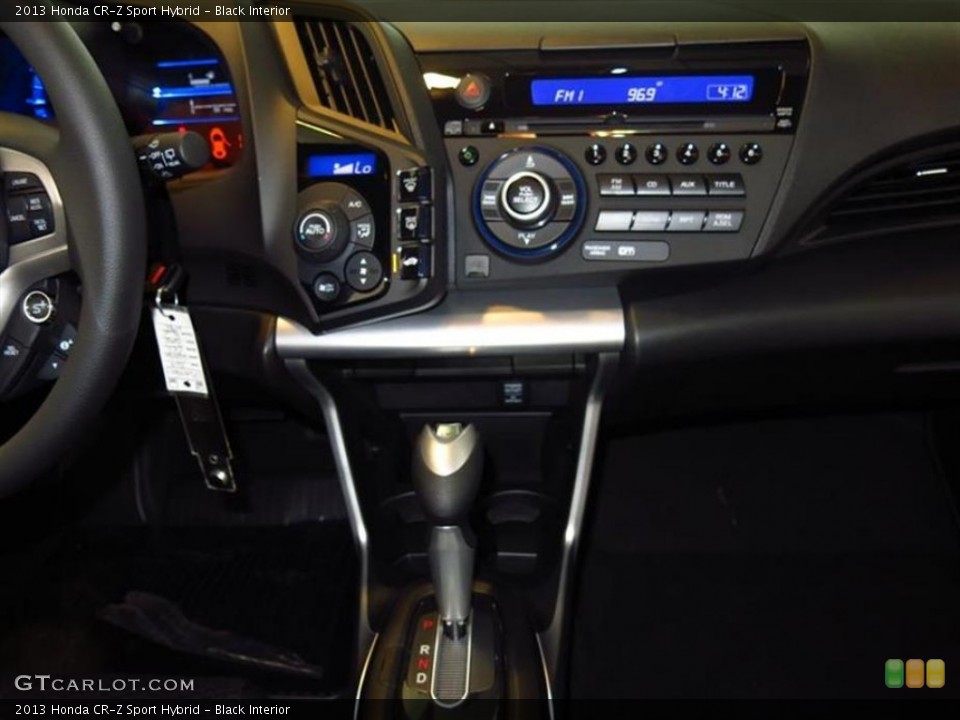 Black Interior Controls for the 2013 Honda CR-Z Sport Hybrid #84098381