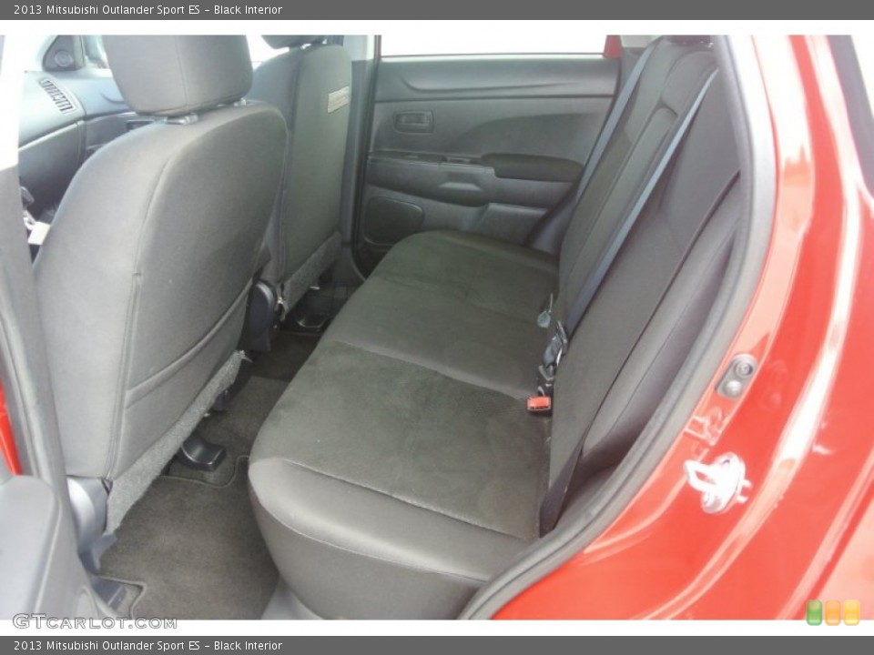 Black Interior Rear Seat for the 2013 Mitsubishi Outlander Sport ES #84099116
