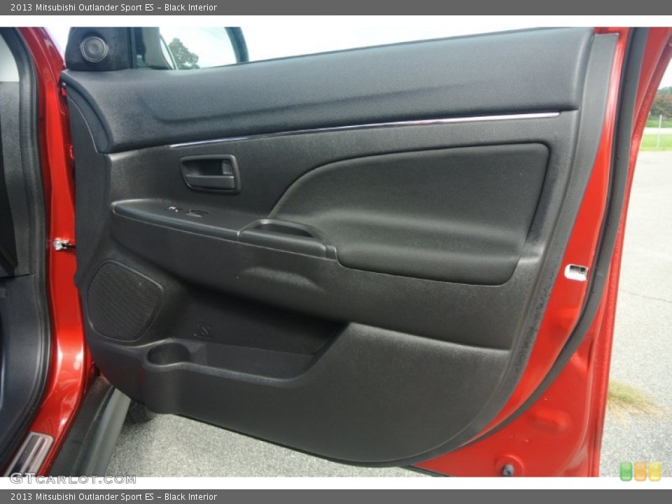 Black Interior Door Panel for the 2013 Mitsubishi Outlander Sport ES #84099232
