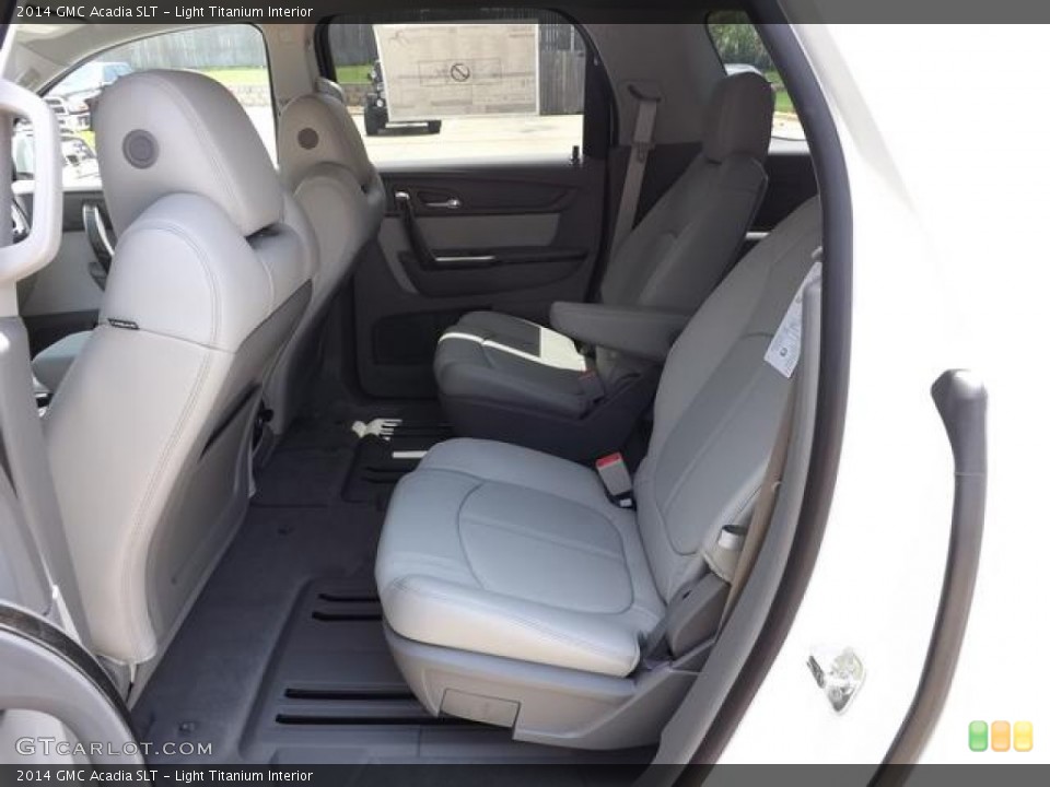Light Titanium Interior Rear Seat for the 2014 GMC Acadia SLT #84103514