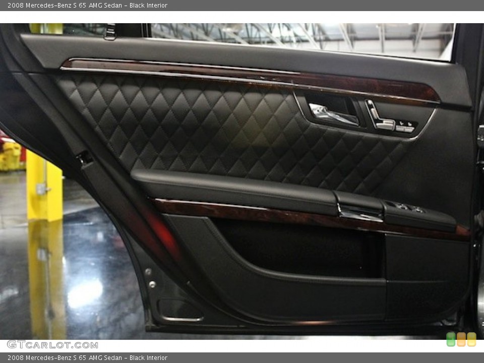 Black Interior Door Panel for the 2008 Mercedes-Benz S 65 AMG Sedan #84108191