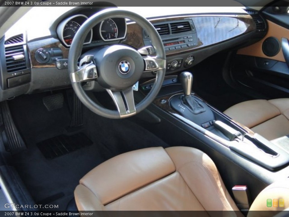 Saddle Brown 2007 BMW Z4 Interiors