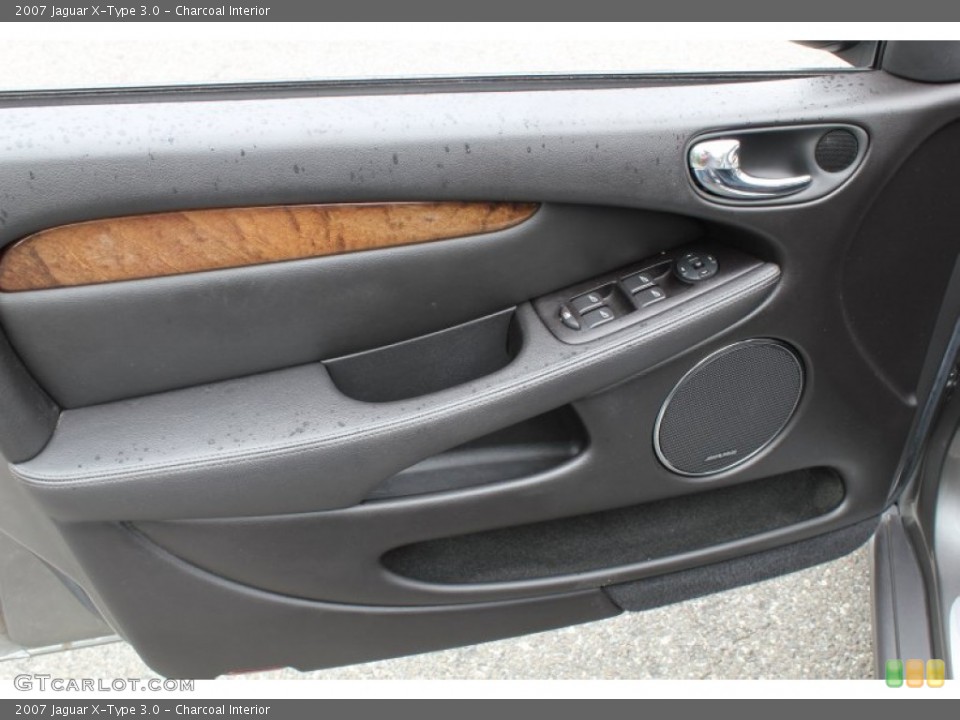 Charcoal Interior Door Panel for the 2007 Jaguar X-Type 3.0 #84113108
