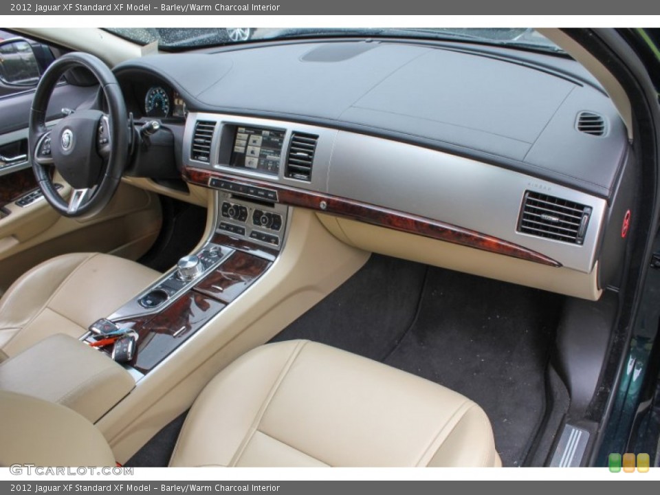 Barley/Warm Charcoal Interior Dashboard for the 2012 Jaguar XF  #84113555